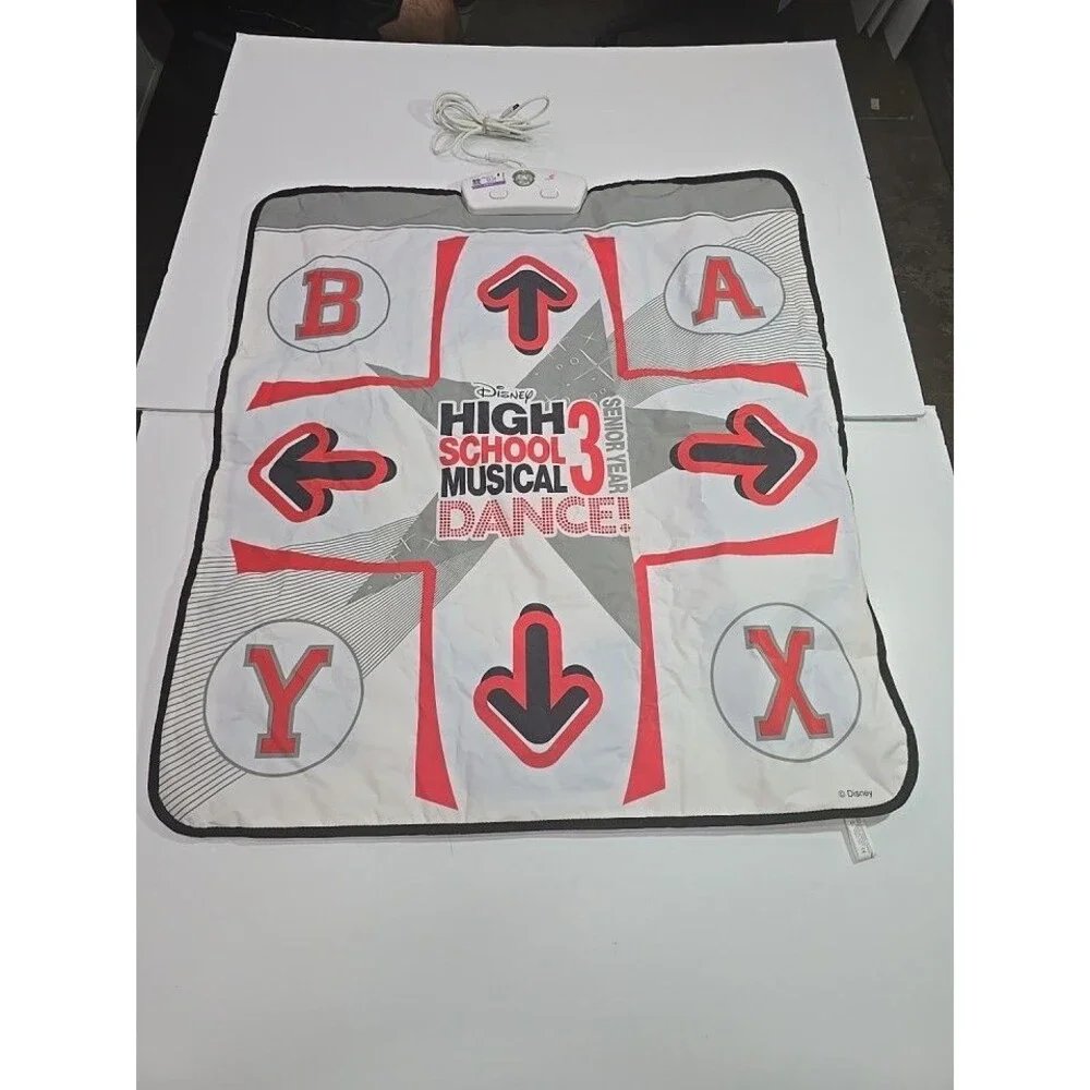 Microsoft Xbox 360 Disney High School Musical 3 Tested Dance Pad Mat Only